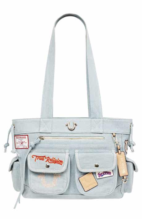 True Religion Multipatch Denim Tote