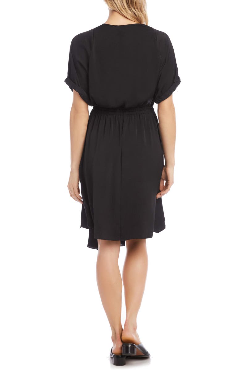Karen Kane Faux Wrap Dress, Alternate, color, 