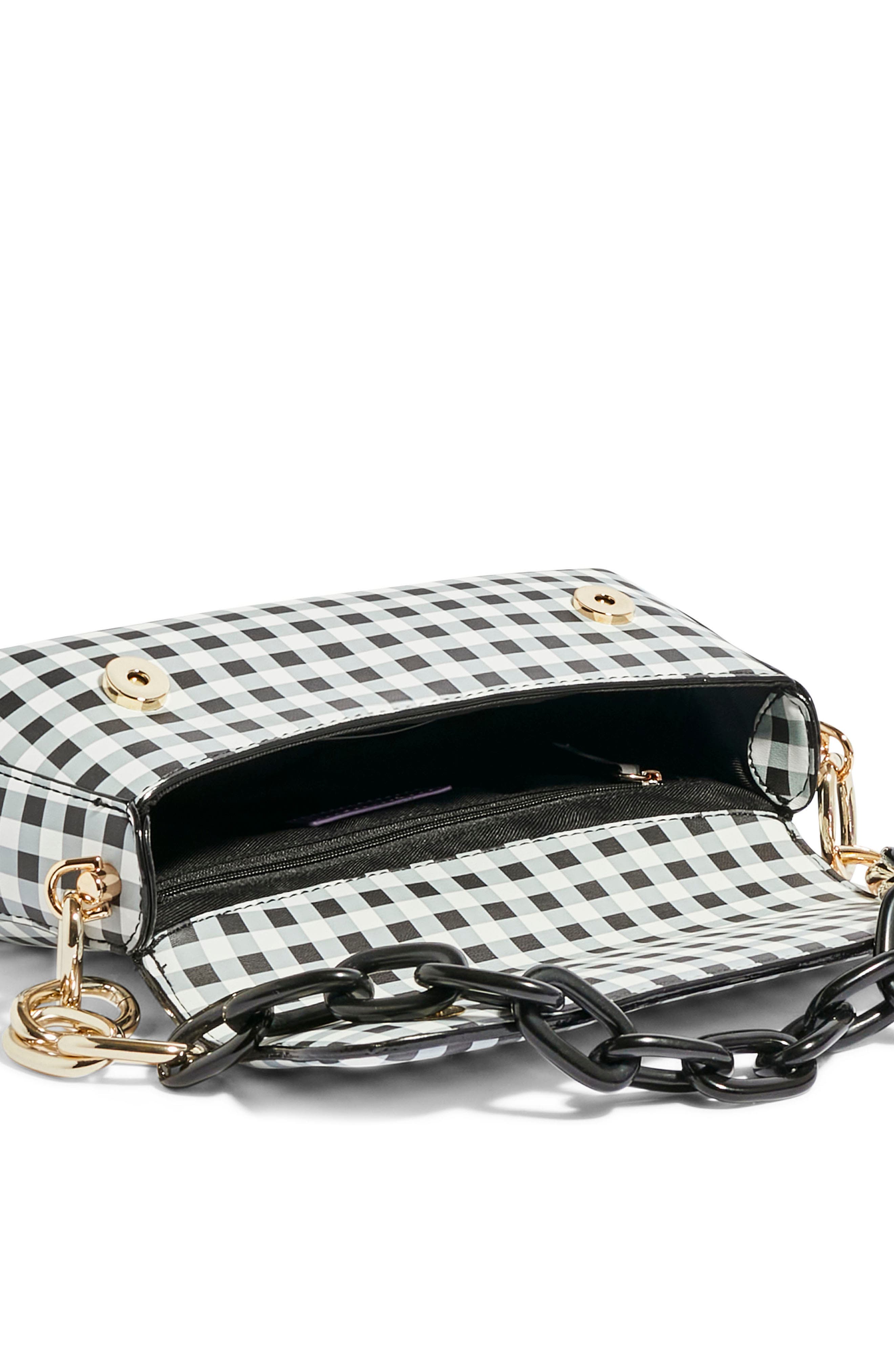 HOUSE OF WANT We Fashion Check Shoulder Bag, Alternate, color, 