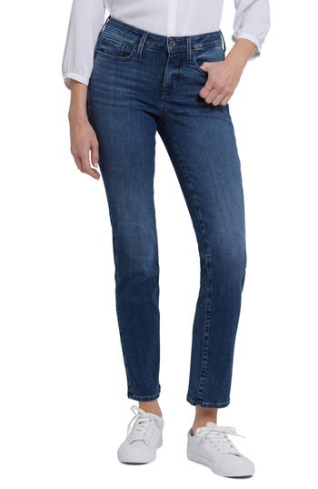 Nydj Sheri Slim Jeans In Blue
