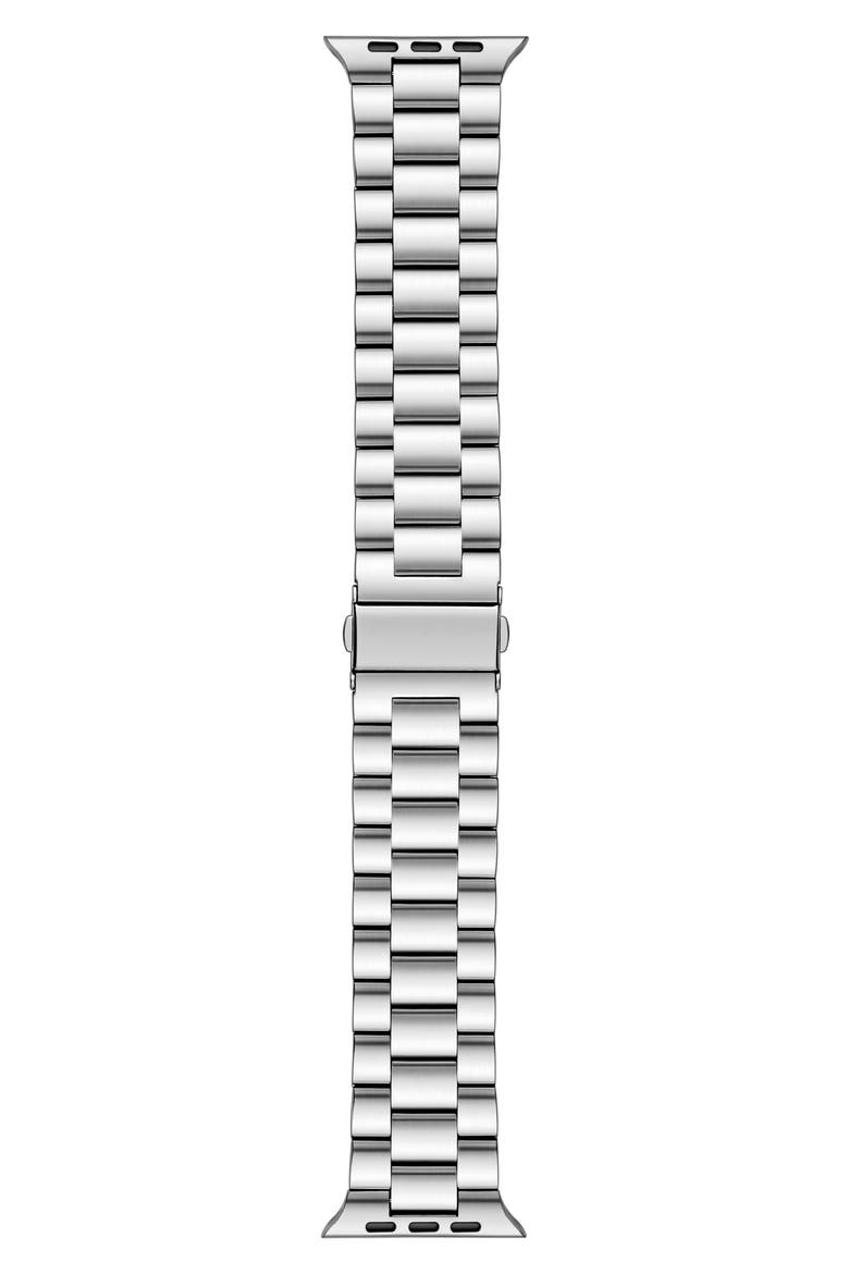 Sloan Stainless Steel Apple Watch® Bracelet Watchband, Alternate, color, SILVER