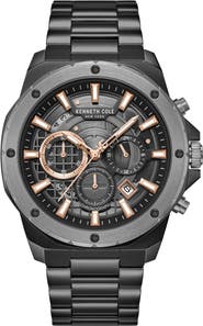 Kenneth Cole New York The Hollis Chronograph Bracelet Watch, 45mm