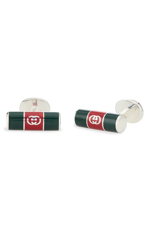 Web Sterling Silver Cuff Links