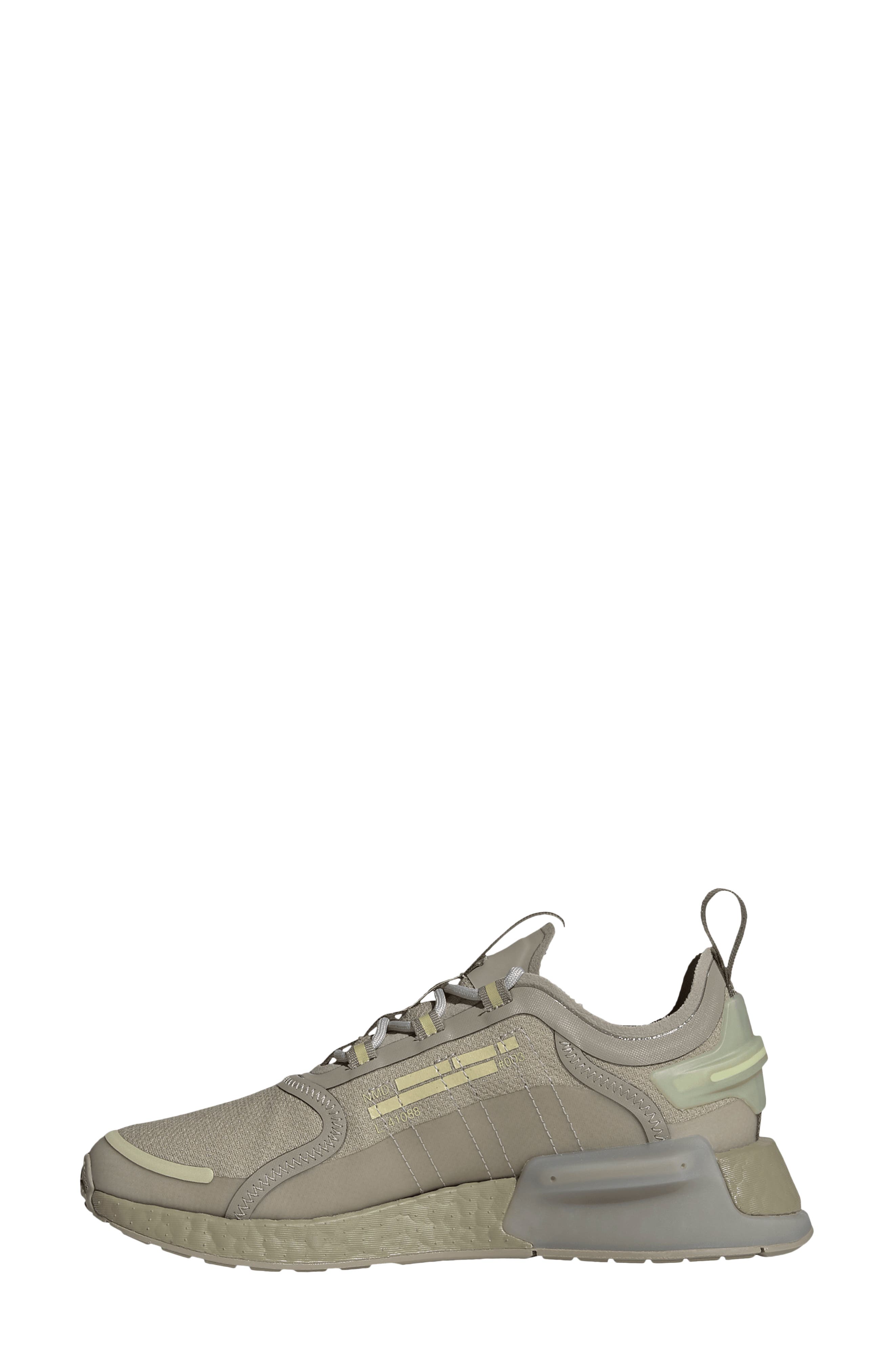 NMD V3 Sneaker, Alternate, color, FEATHER GREY/ GREY/BEIGE