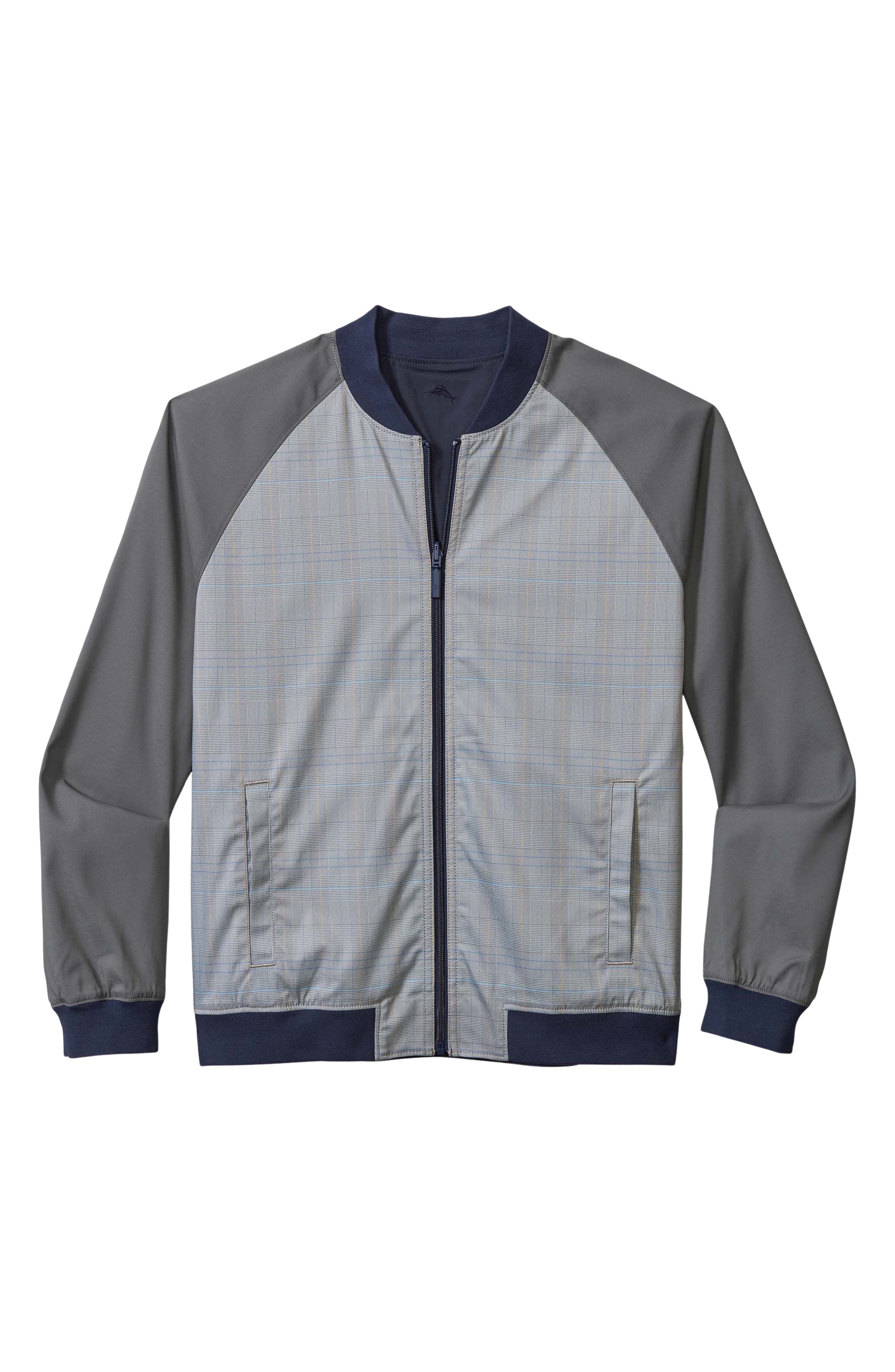 Tommy Bahama Island Driver Reversible Bomber Jacket
