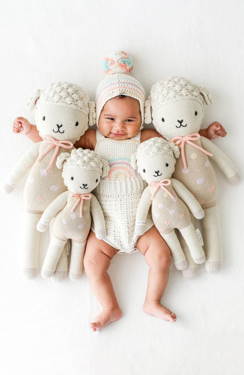 cuddle+kind Little Lucy the Lamb Stuffed Animal, Alternate, color, Multi