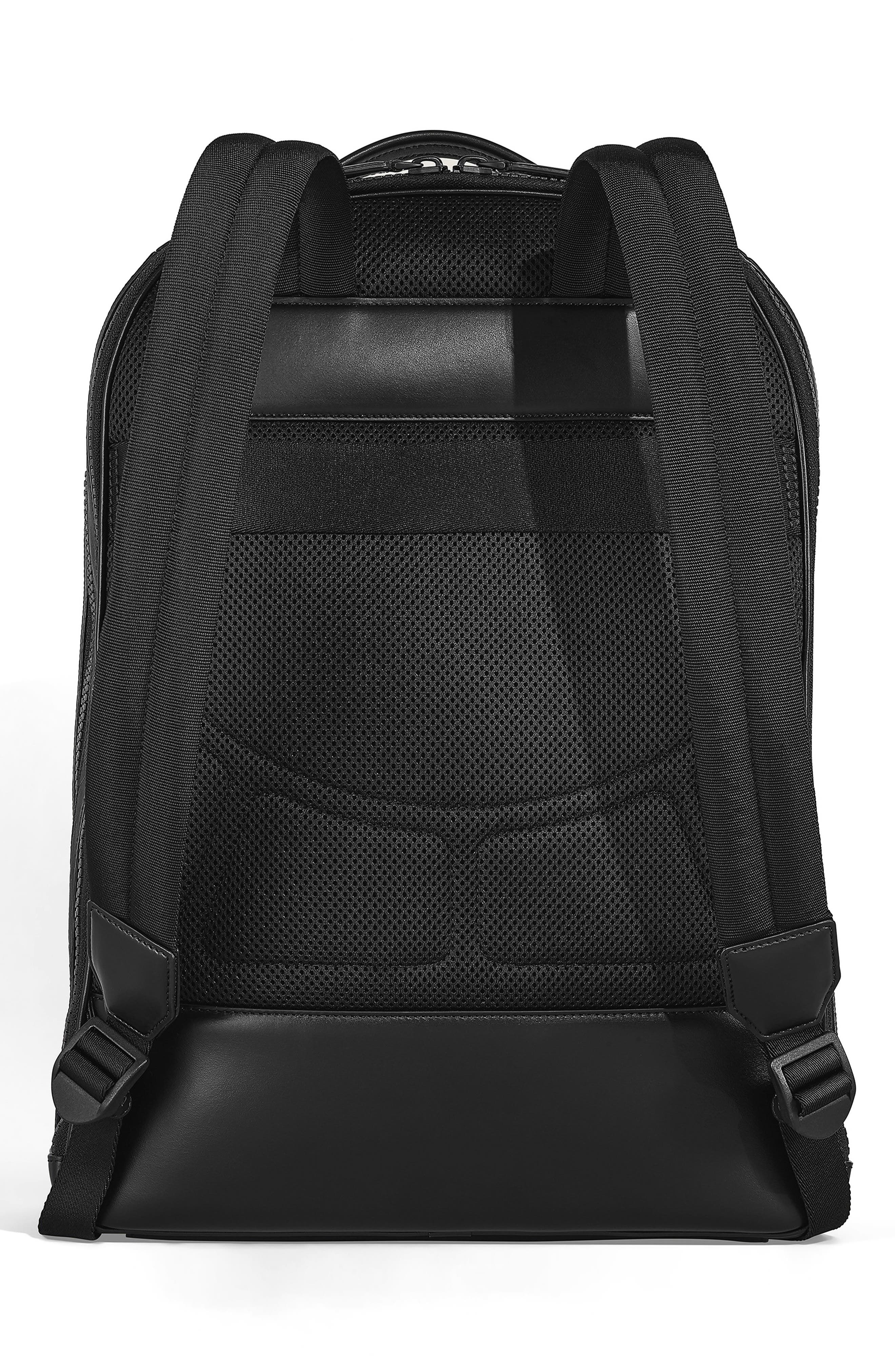 Montblanc Extreme 3.0 Leather Backpack, Alternate, color, Black