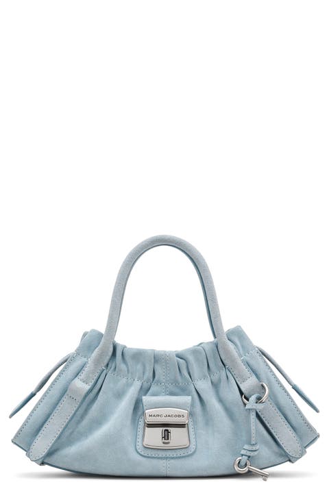 The Small Suede Satchel