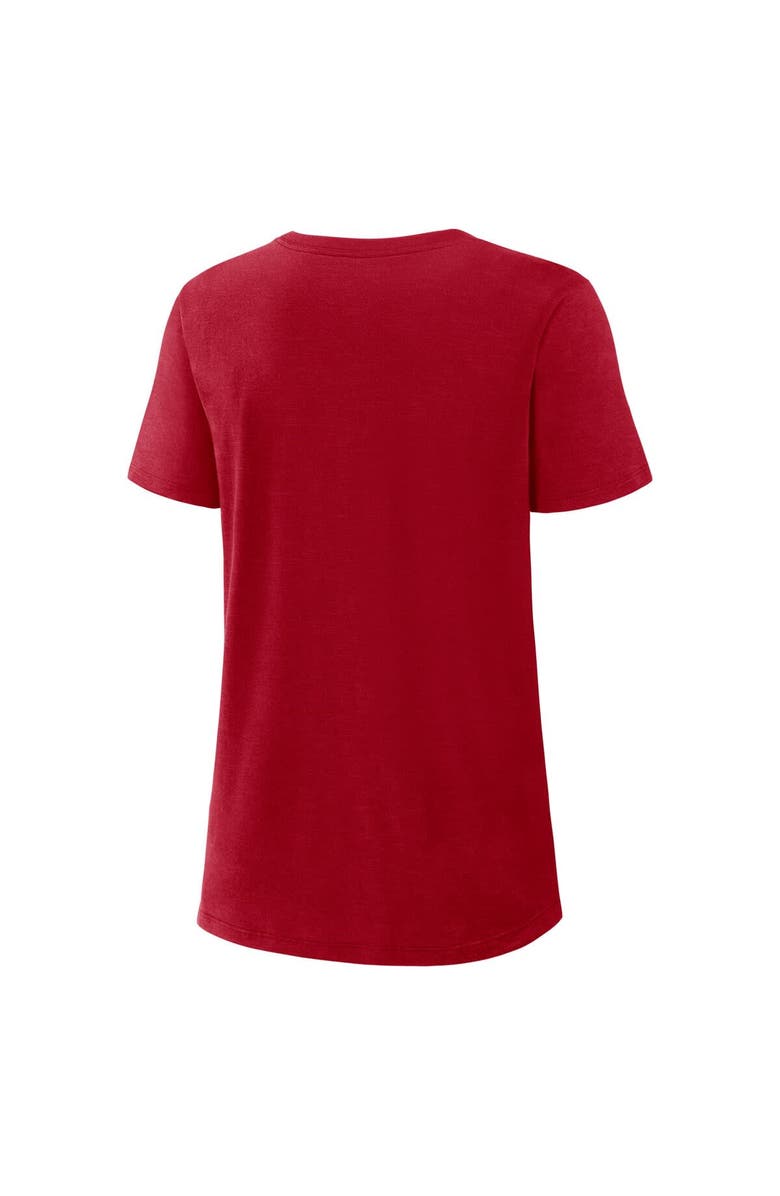 Nike Women's Nike Scarlet San Francisco 49ers 2025 Rivalries Collection Slub Dri-FIT T-Shirt, Alternate, color, Scarlet