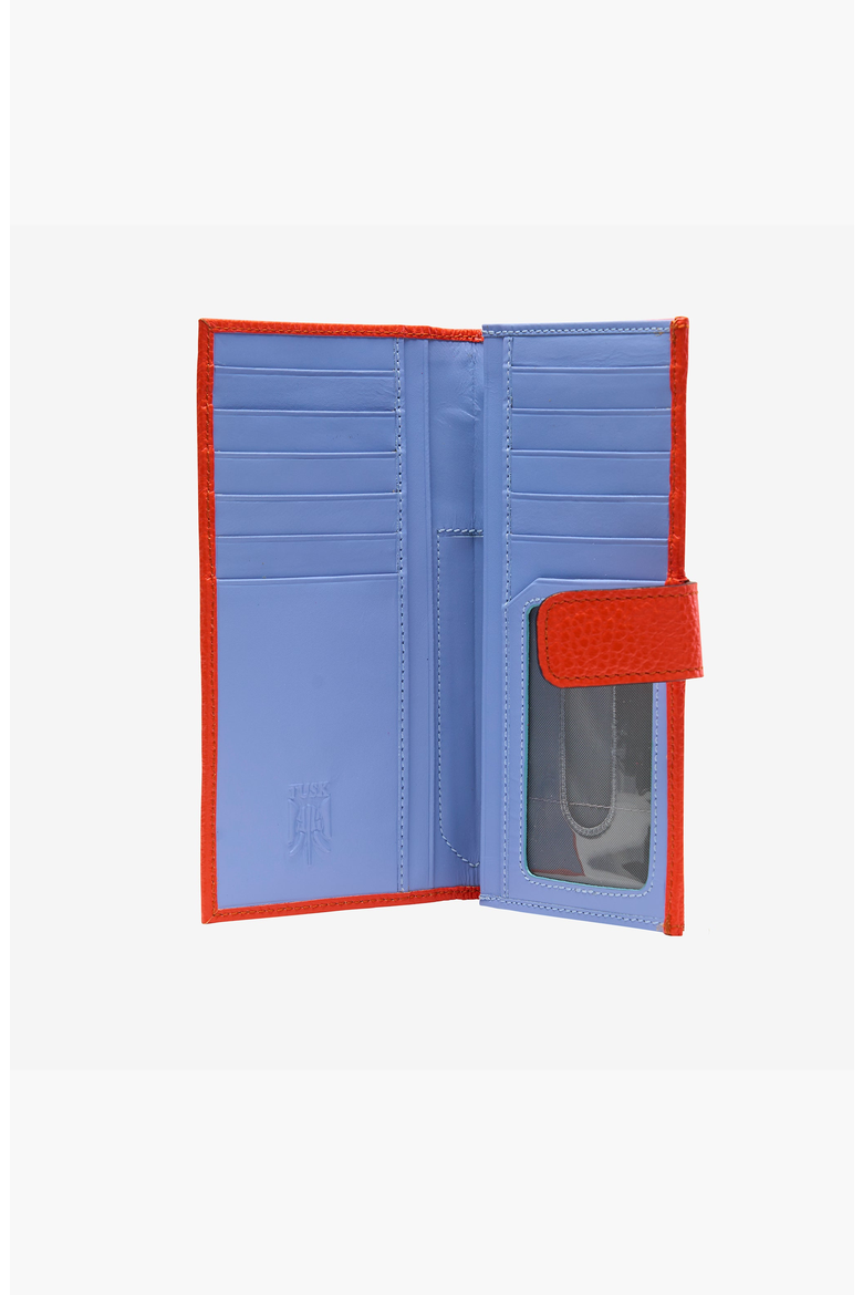 Ascot Long Slim Wallet, Alternate, color, Orange