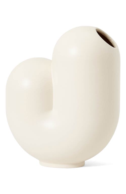Areaware Kirby Ceramic Vase In White
