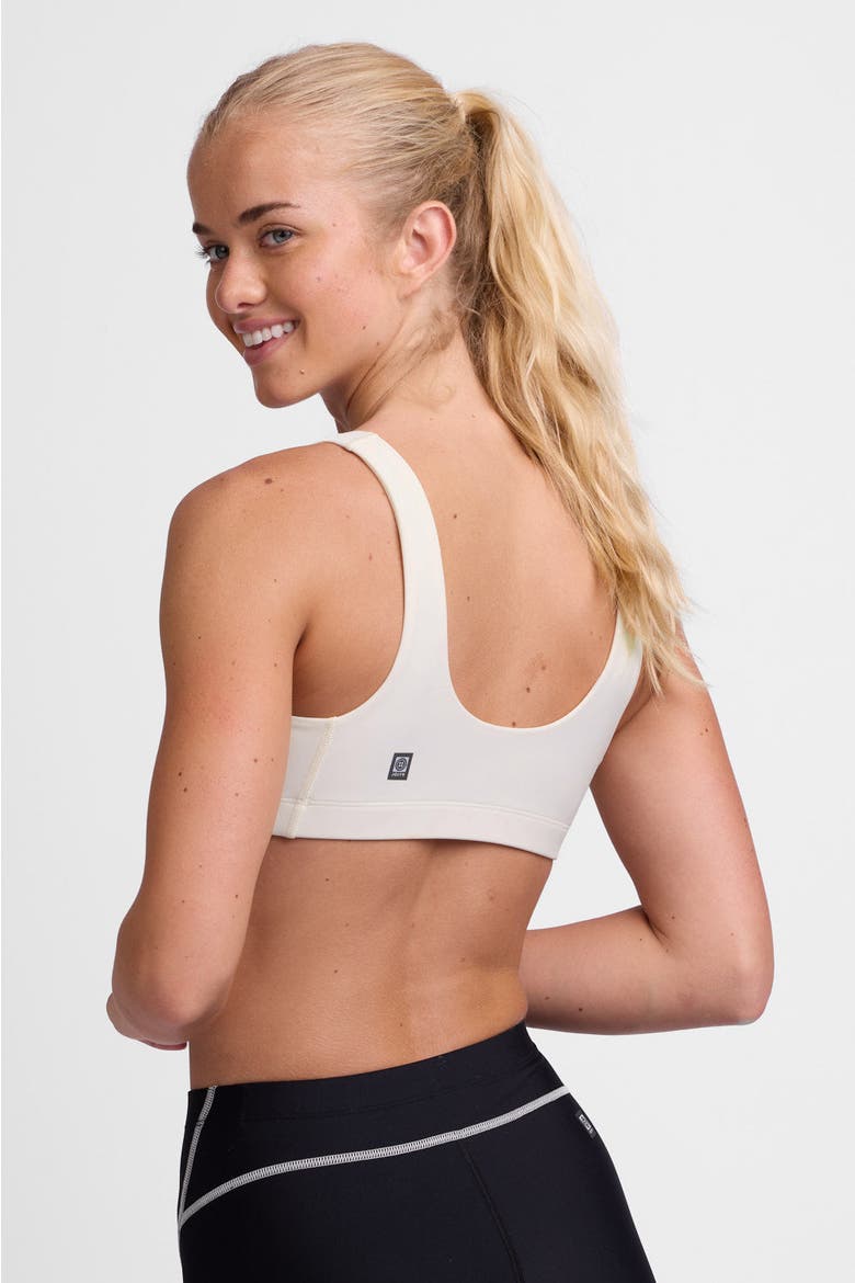 Arabella Sports Bra, Alternate, color, Vanilla