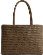 Madewell Handwoven Suede Leather Tote