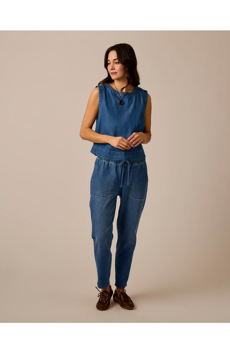 Carve Designs Zoe Lightweight Denim Pant, Alternate, color, Magnolia