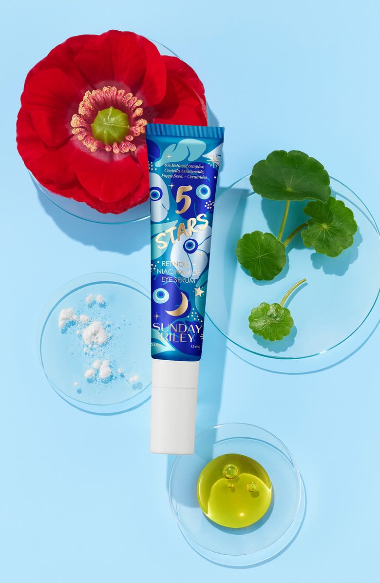 Sunday Riley 5 Stars Retinoid + Niacinamide Eye Serum, Alternate, color, 
