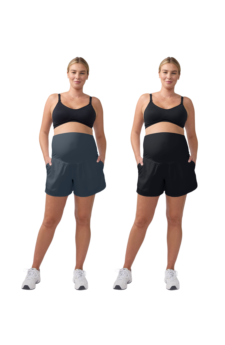 Ingrid & Isabel ACTIVE SHORT BUNDLE, Main, color, Black/Stormy Weather