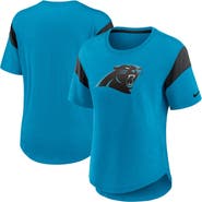 Nike Women's Nike Blue Carolina Panthers Primary Logo Fashion Top