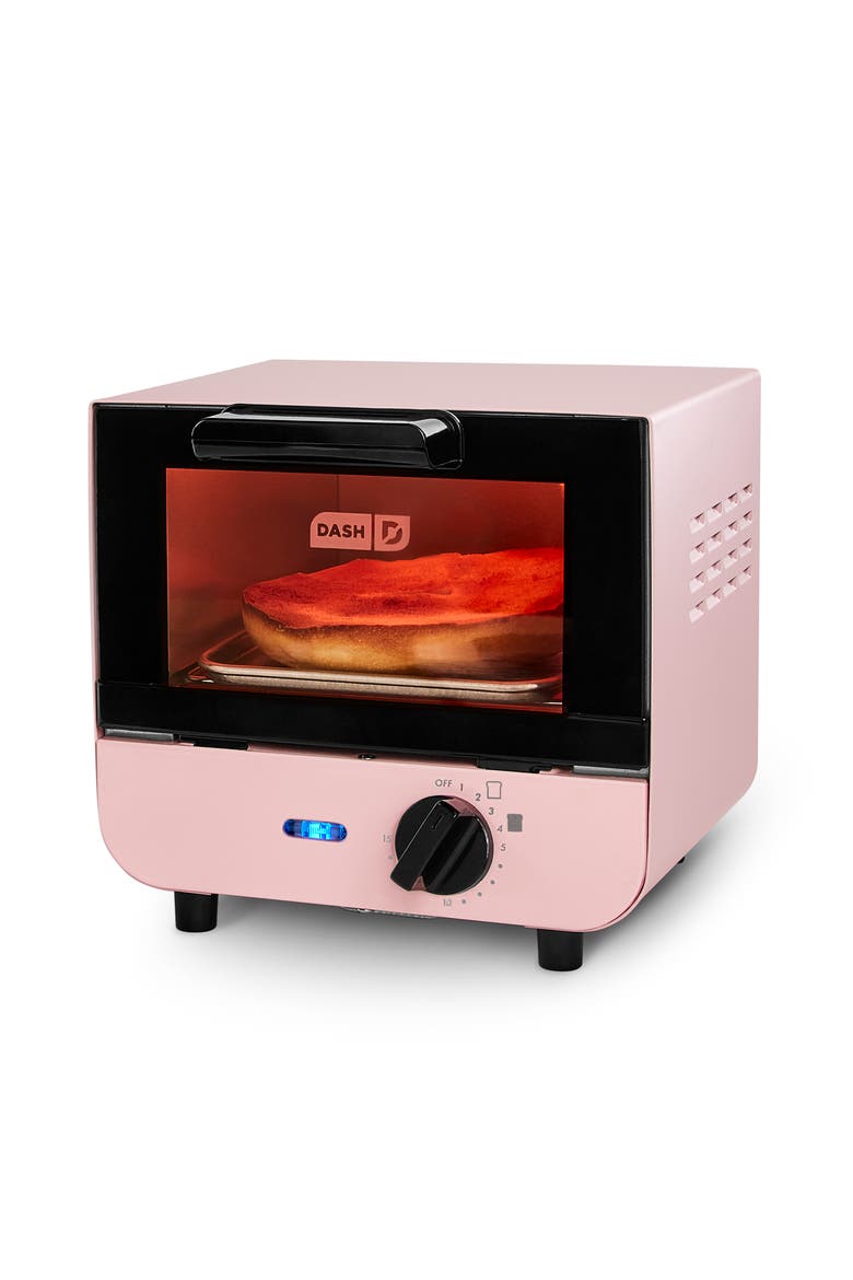 Mini Toaster Oven, Alternate, color, PINK