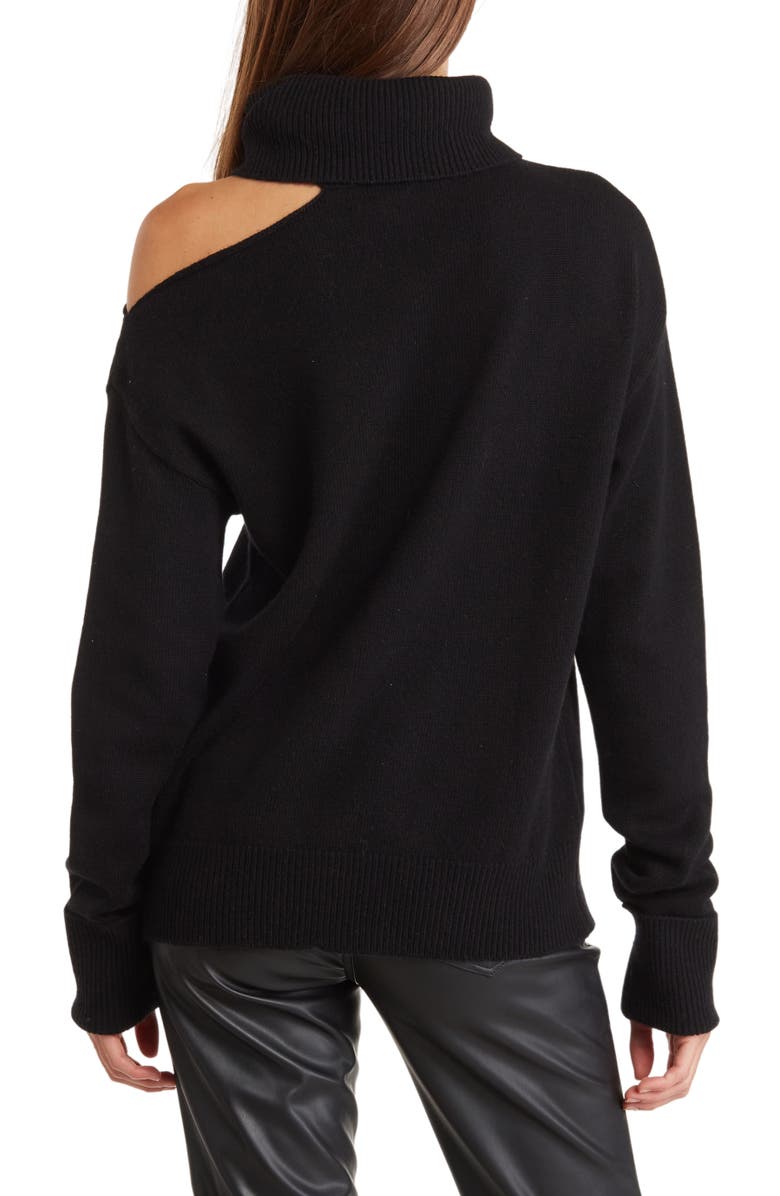 PAIGE Raundi Cutout Shoulder Sweater, Alternate, color,