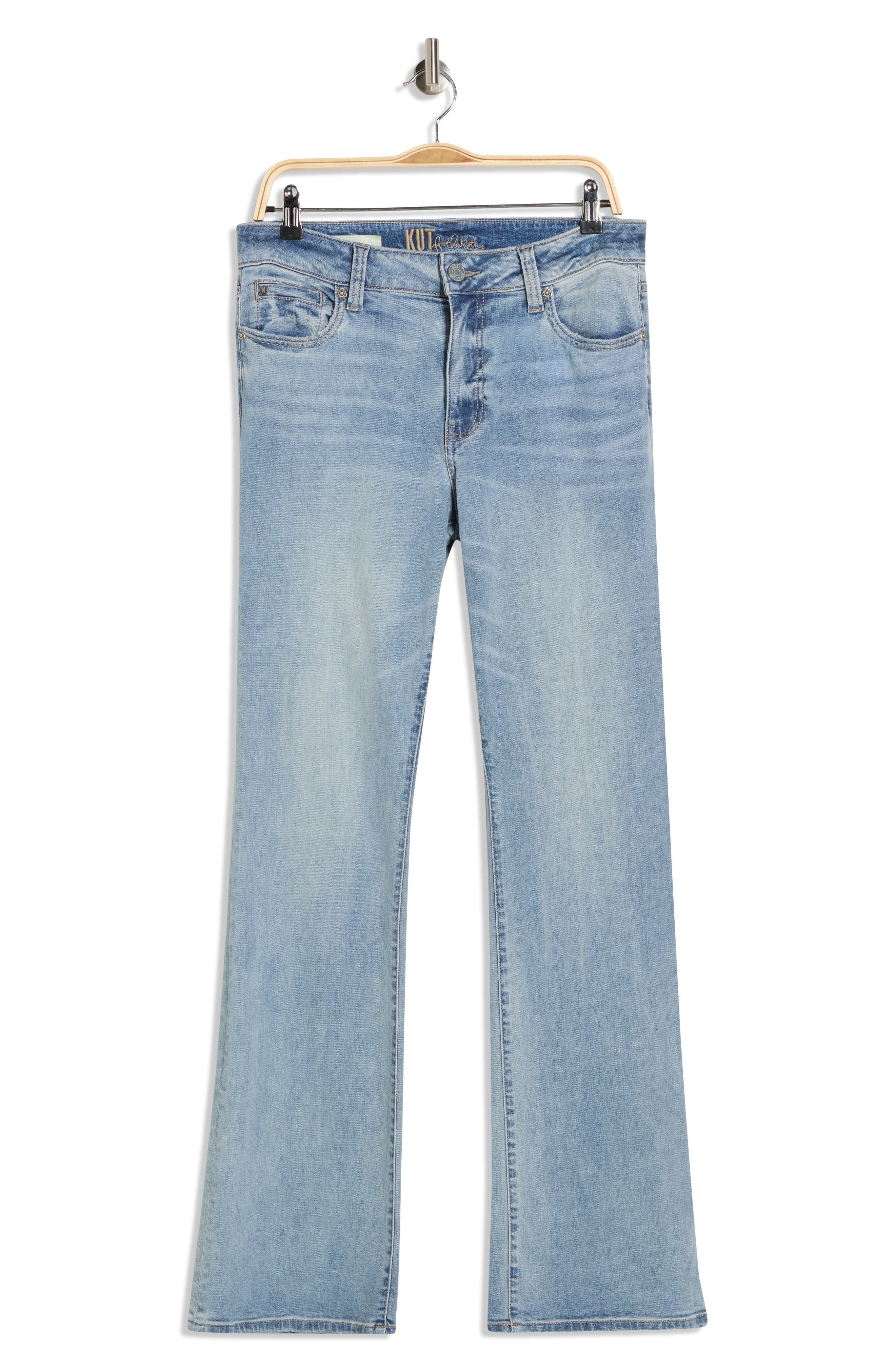 KUT from the Kloth Nicole High Waist Bootcut Jeans