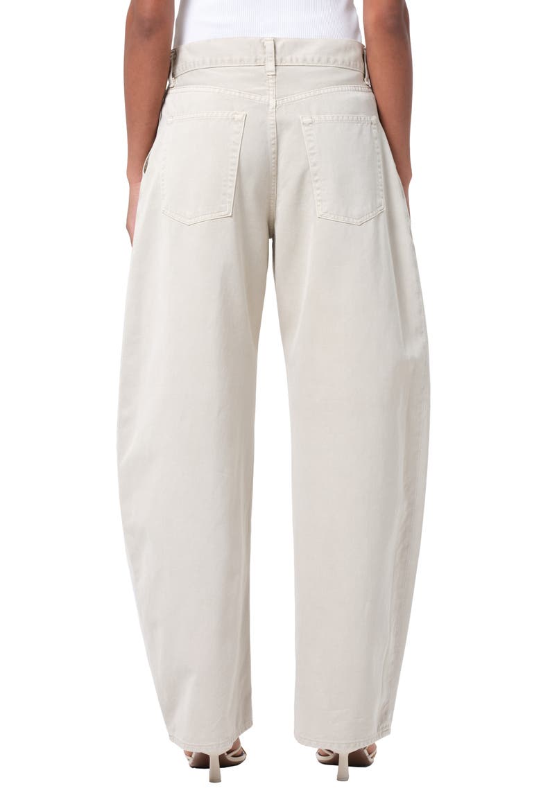 Sefton Pleated High Waist Barrel Twill Pants, Alternate, color, COMB