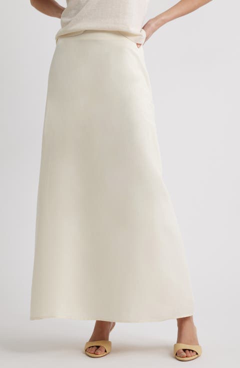 A-Line Maxi Skirt