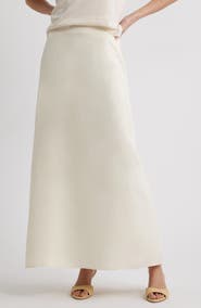 Nordstrom A-Line Maxi Skirt