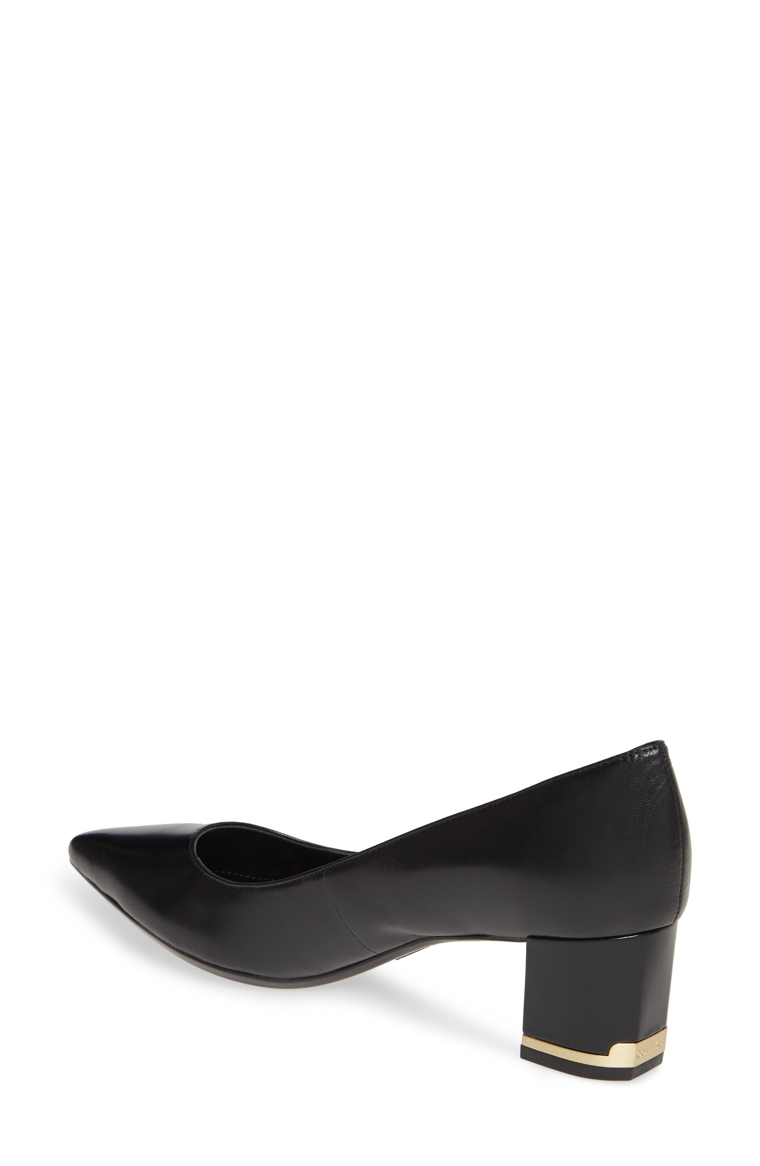 Calvin Klein Nita Pointed Toe Pump, Alternate, color, 