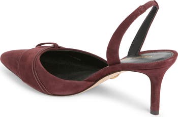 Lisbeth Slingback Pointed Toe Pump