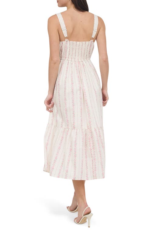 BLU PEPPER BLU PEPPER FLORAL TIERED SUNDRESS