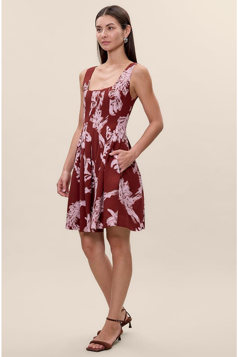 Ciara Dress, Alternate, color, Aberdeen Combo