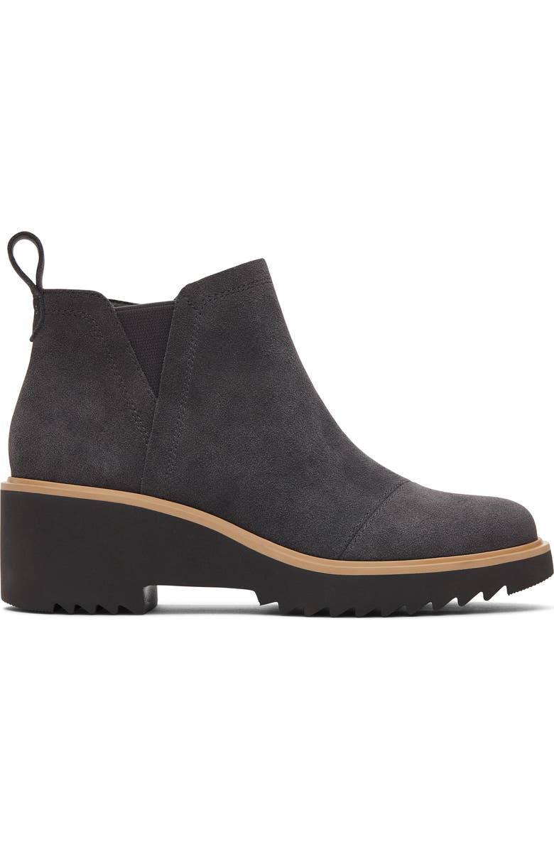 TOMS Maude Bootie, Alternate, color, Dark Grey