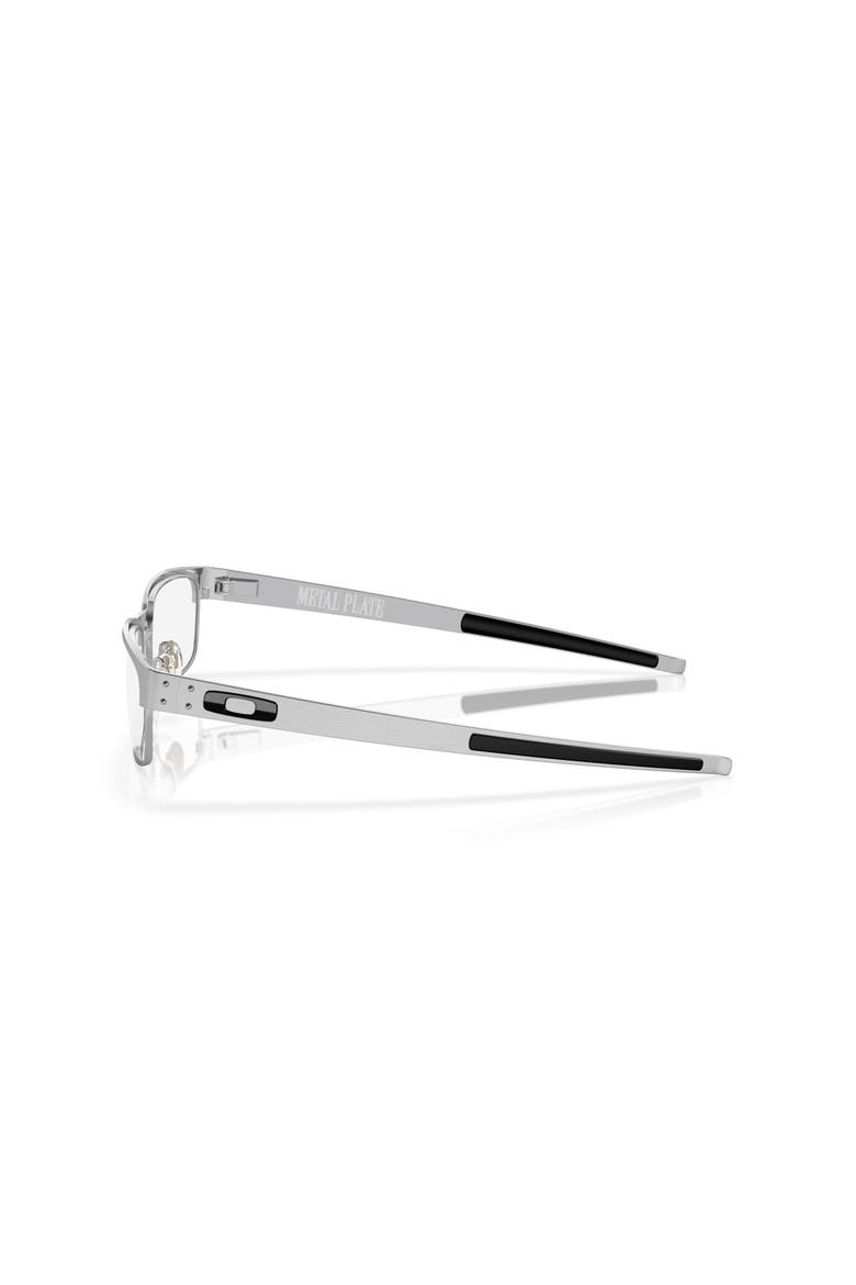 55mm Rectangle optical glasses, Alternate, color, Silver