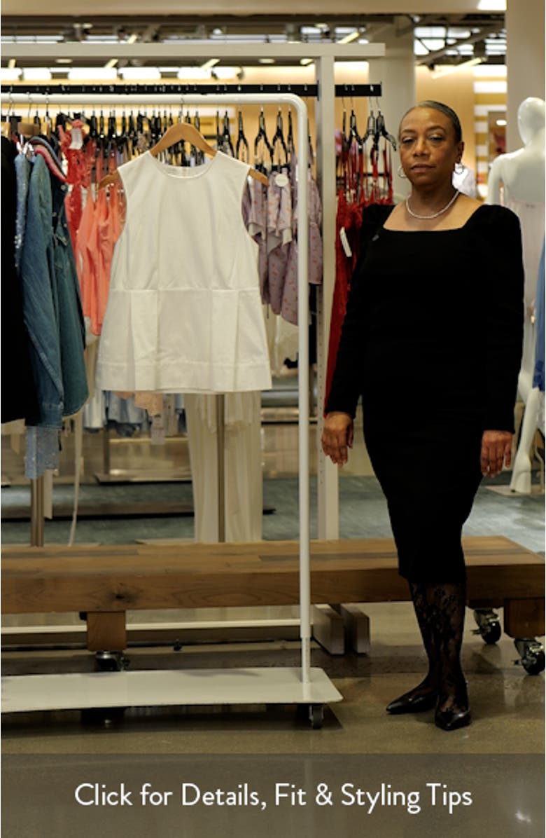 Paneled Sleeveless Top, sales video thumbnail