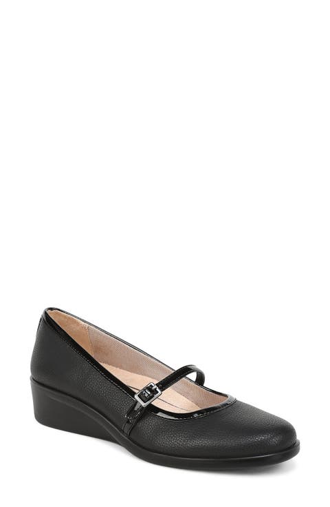 Jolene Mary Jane Wedge Pump