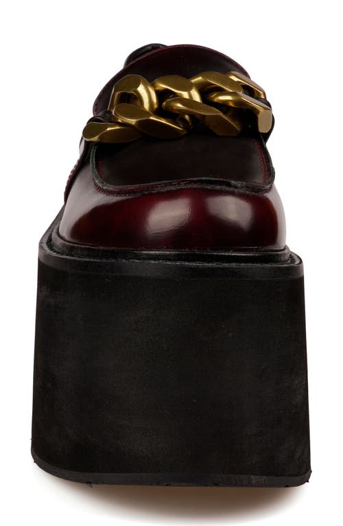 Zigi Mantel Platform Loafer In Black