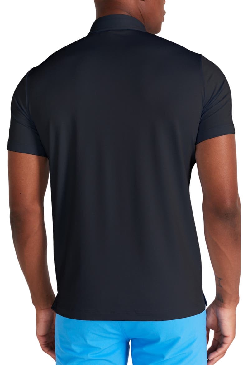 Alpine Solid Performance Polo, Alternate, color, TUXEDO