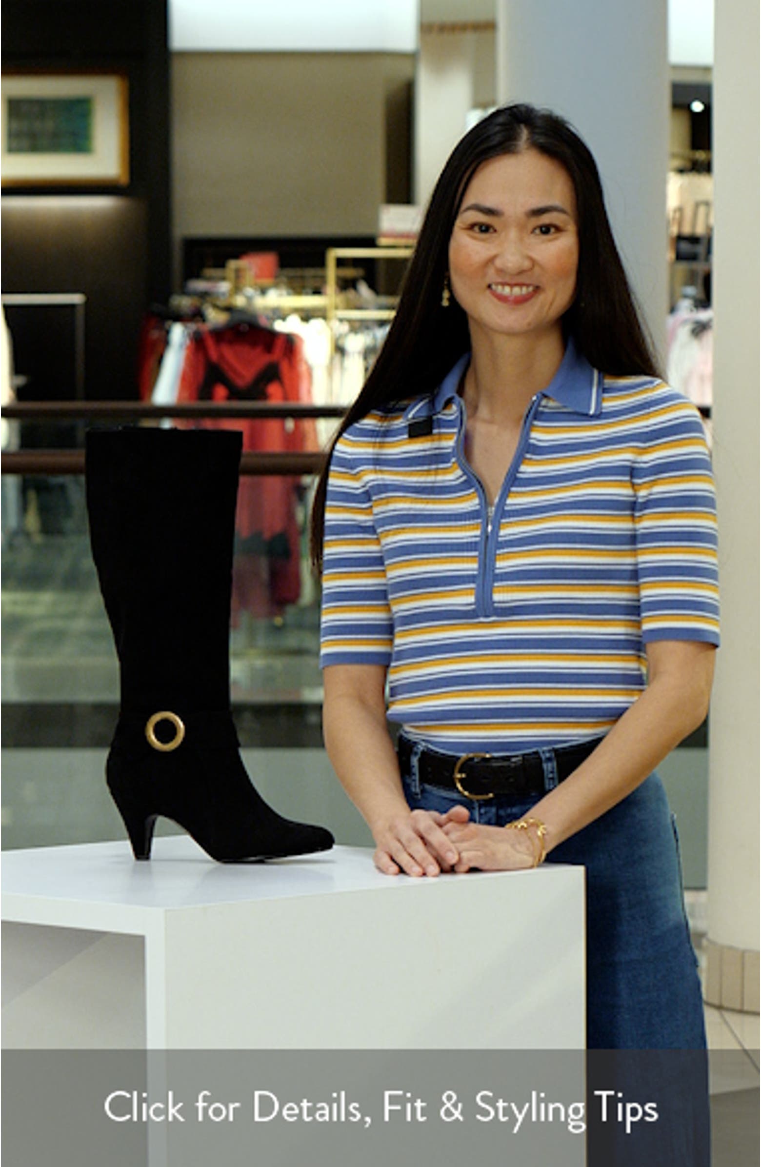 Bella Vita Rima Knee High Boot (Women) | Nordstrom