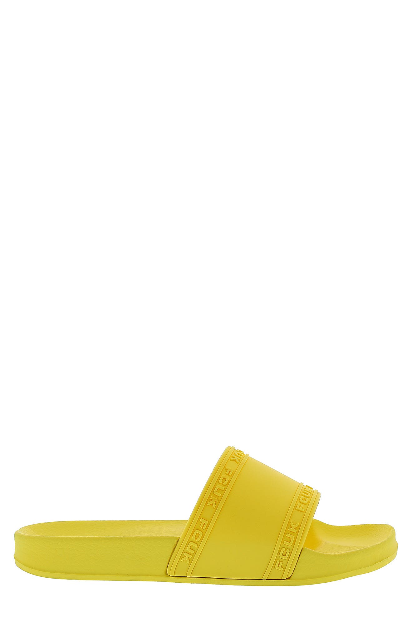 Fitch Slide Sandal, Alternate, color, YELLOW