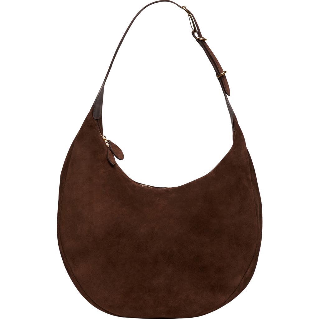 Little Liffner Moon Hobo Bag In Brown