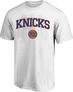 FANATICS Men's Fanatics White New York Knicks Big & Tall Arch Over Logo T-Shirt