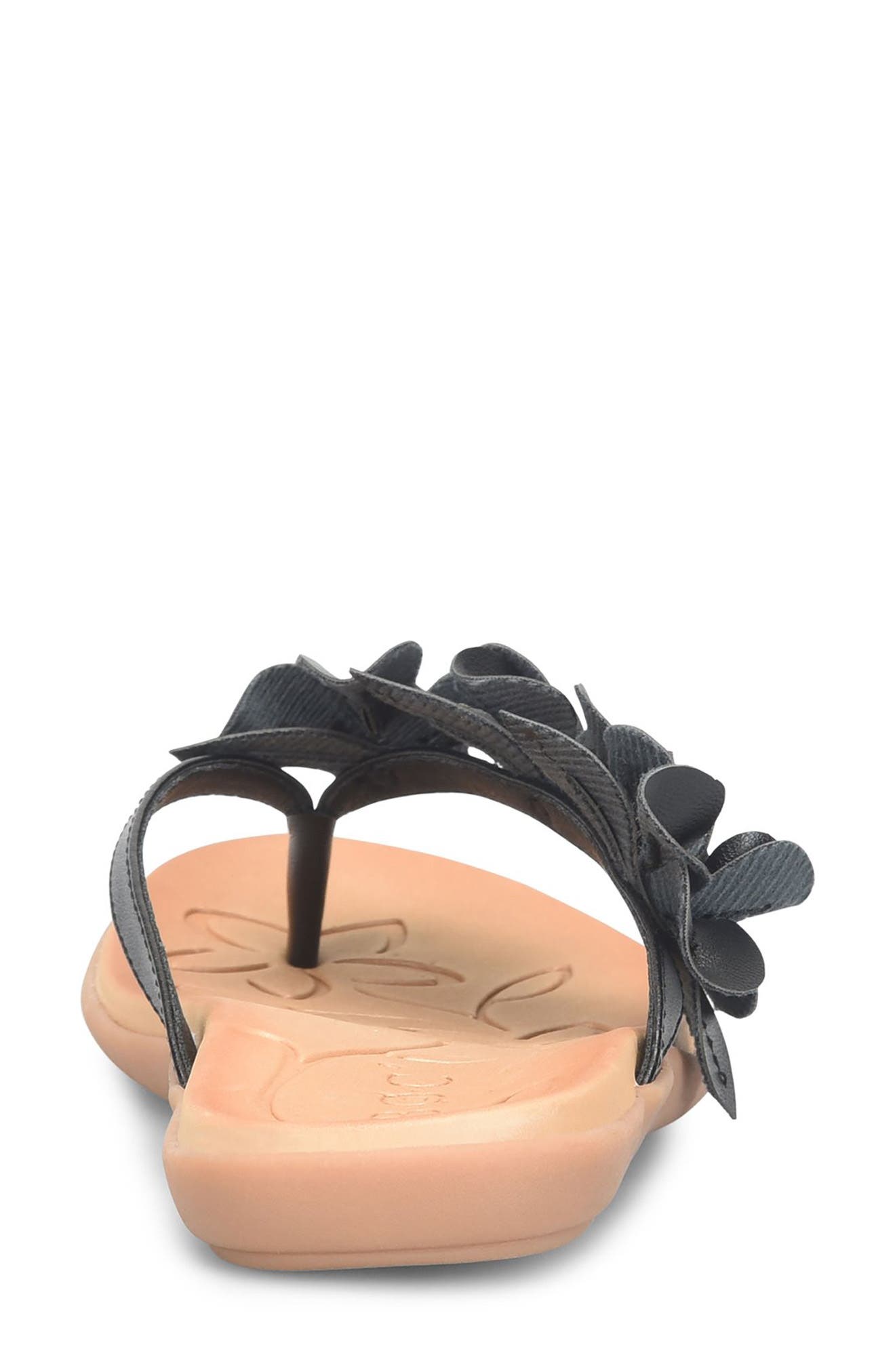 B O C BY BØRN Hensley Flower Sandal, Alternate, color, Black