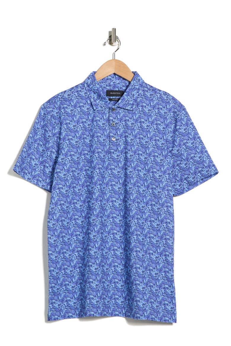 Victor OoohCotton® Leaf Polo, Alternate, color, NAVY