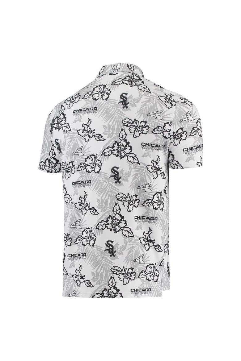 Men's Reyn Spooner White Chicago White Sox Performance Polo, Alternate, color, White