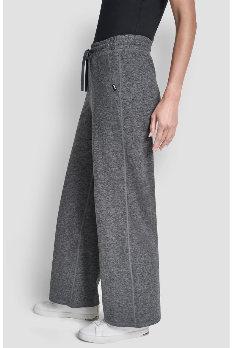Mid Rise Wide Leg Pants, Alternate, color, BLACK SPACEDYE