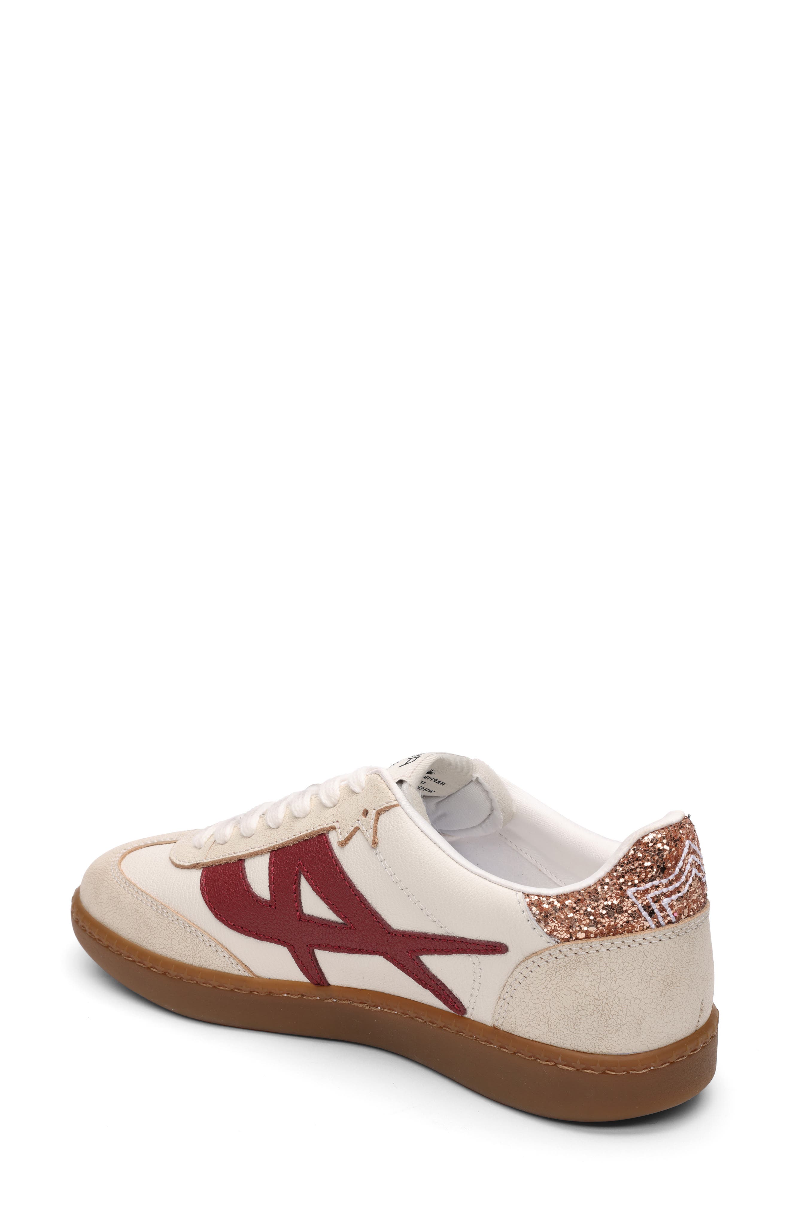 Ash Sunset Sneaker, Alternate, color, Beige/ Red