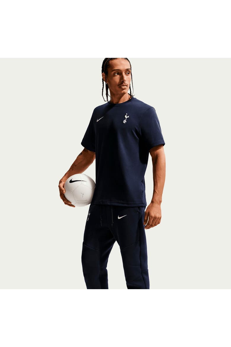 Men's Nike Navy Tottenham Hotspur Tech Fleece Jogger Pants, Alternate, color, Navy