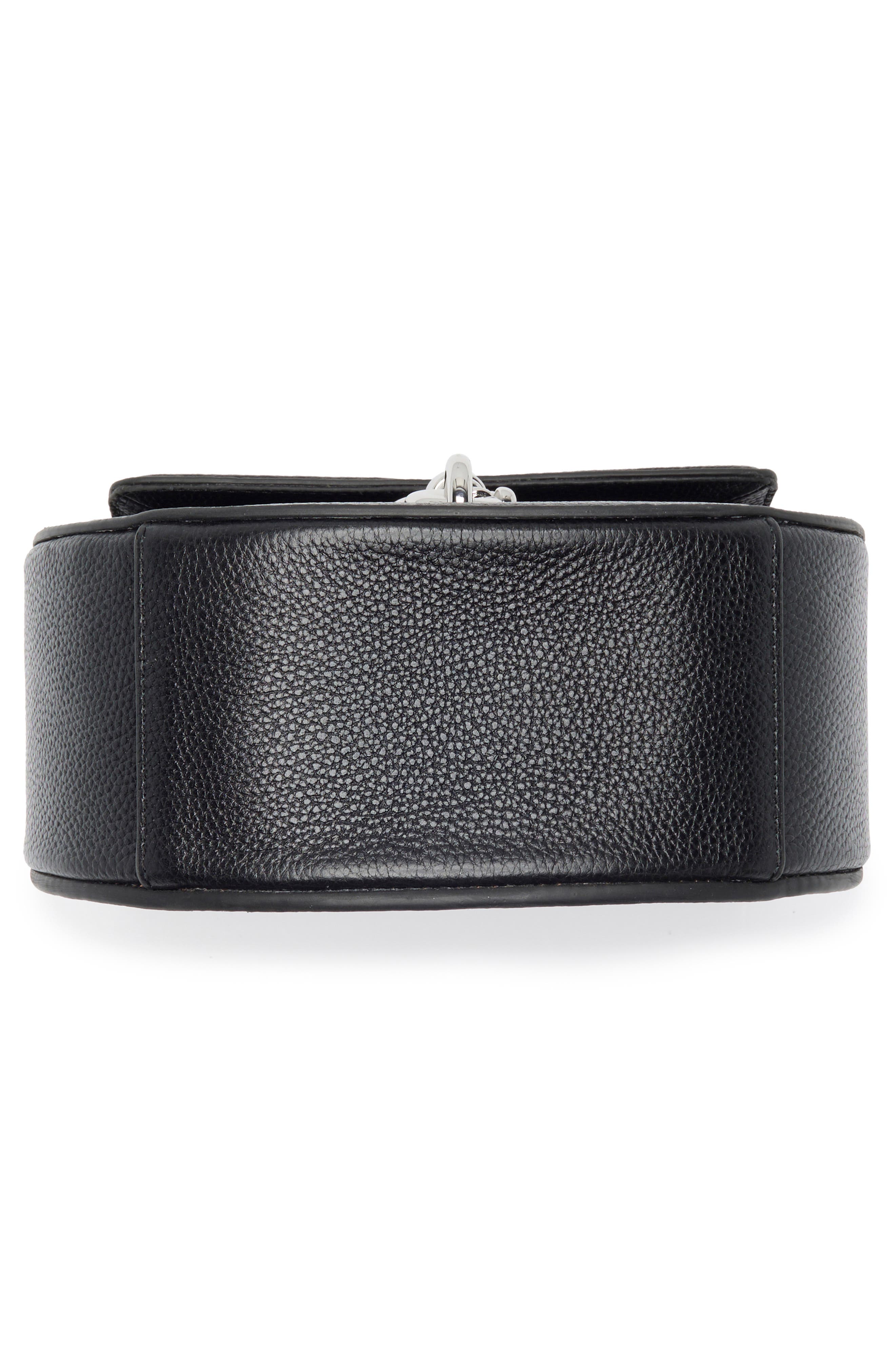 Rebecca Minkoff Megan Saddle Bag, Alternate, color, Black