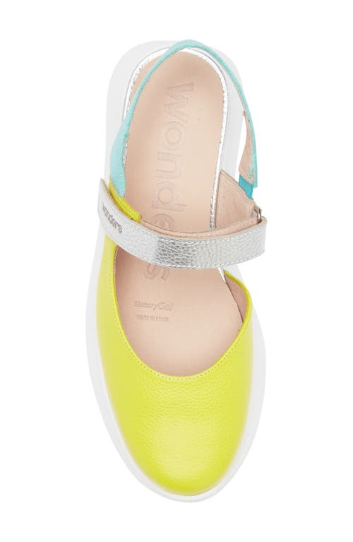 Wonders Zaire Slingback Wedge Sneaker