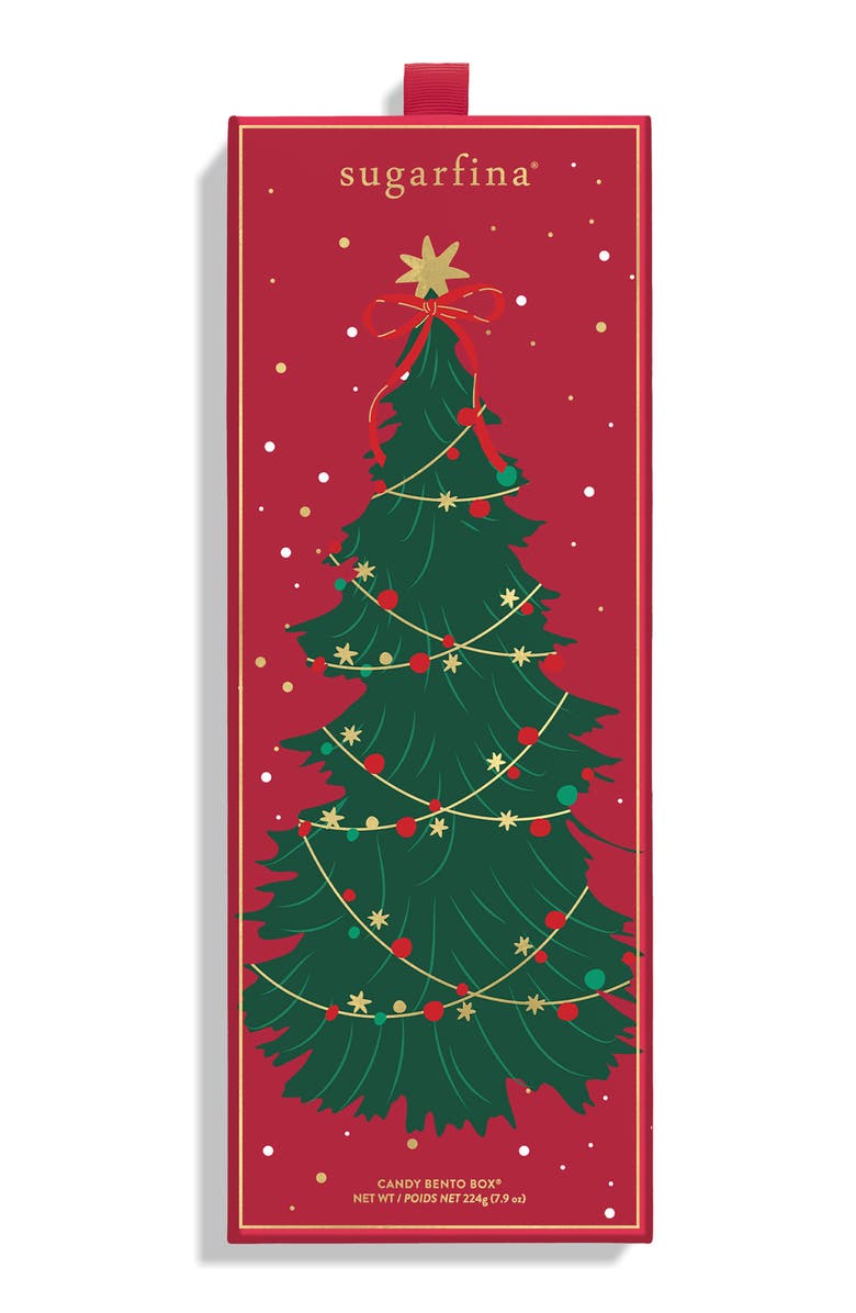 sugarfina Happy Holidays 4-Piece Bento Box Gift, Alternate, color, 